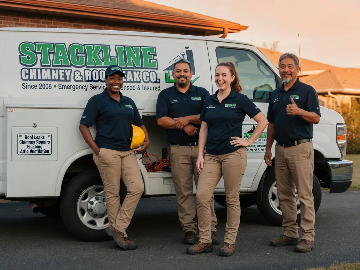 Chimney flashing repair company in Jeddo, MI